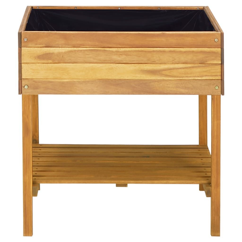 Verhoogde Plantenbak Acaciahout 78.5x58.5x78.5 cm - 59% Korting