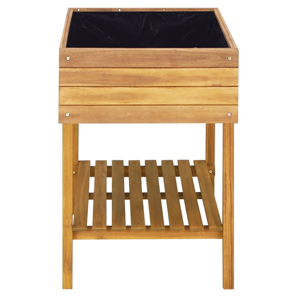 Verhoogde Plantenbak Acaciahout 78.5x58.5x78.5 cm - 59% Korting