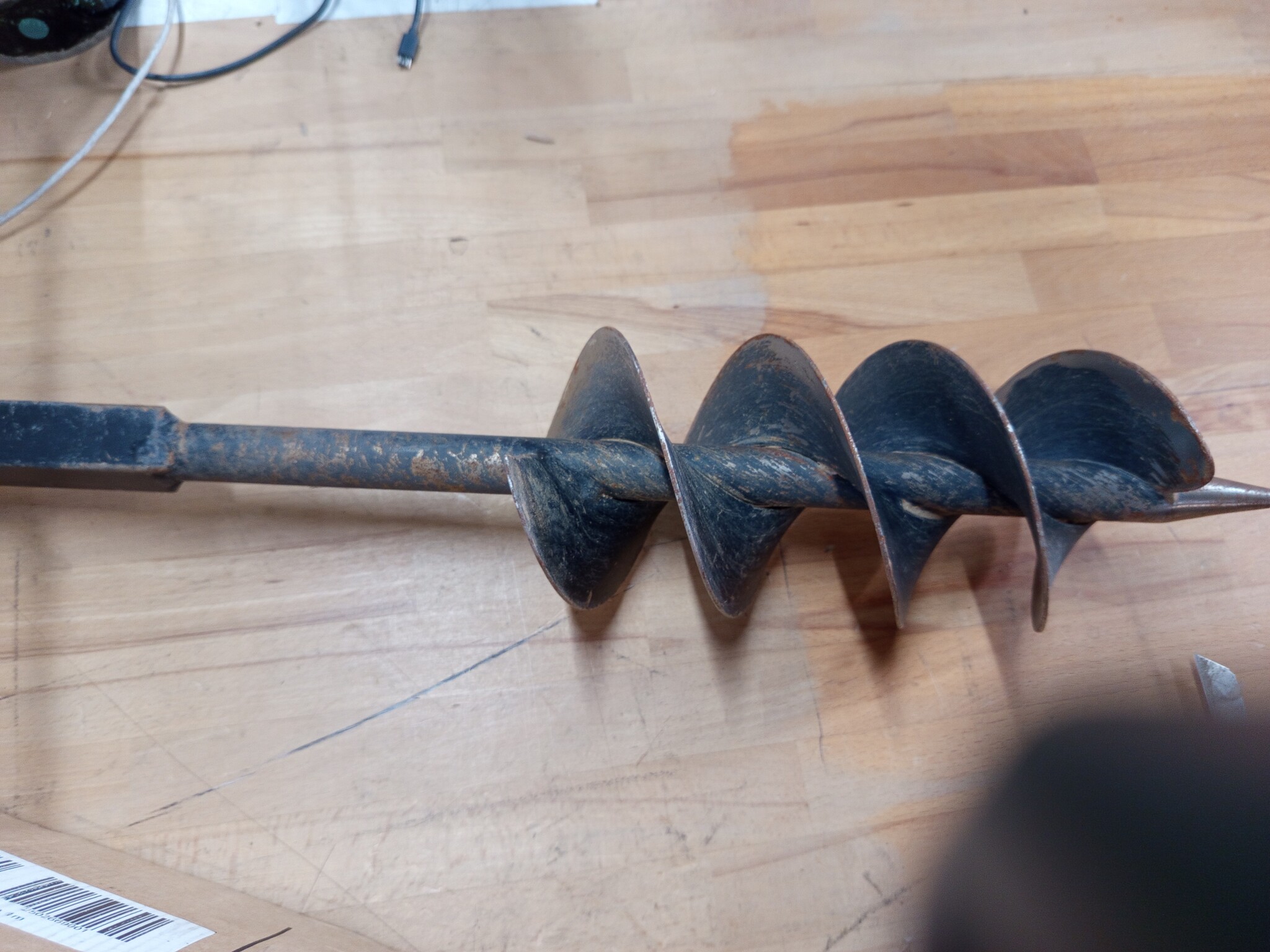 Grondboor 120mm Zwart met Handvat - 57% Korting