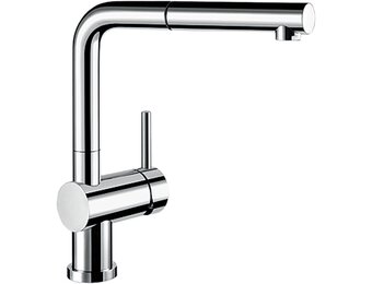 Keukenkraan LINUS-S-F | Chroom met Uittrekbare Douche | 35% Korting