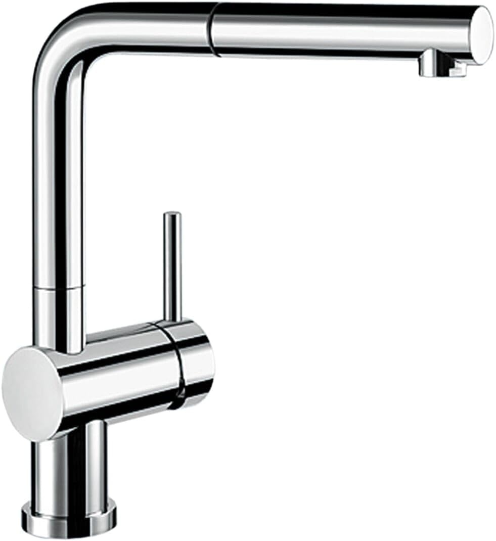 Keukenkraan LINUS-S-F | Chroom met Uittrekbare Douche | 35% Korting