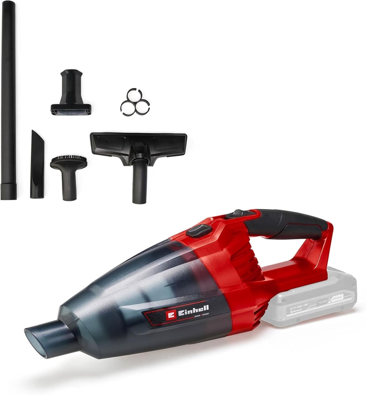 Accu Handstofzuiger 18V Rood Zwart | TE-VC 18 Li Solo | 33% Korting