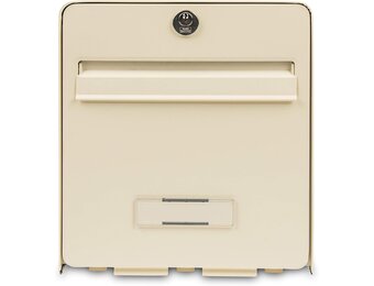 Brievenbus Beige Staal, Weerbestendig & Veilig - 50% Korting!