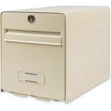 Brievenbus Beige Staal, Weerbestendig & Veilig - 50% Korting!