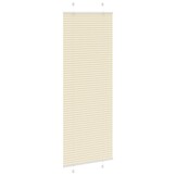 Plisségordijn Crème Polyester 70x200 cm - 32% Korting