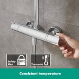 Douchesysteem Crometta S met Thermostaat - 35% Korting!