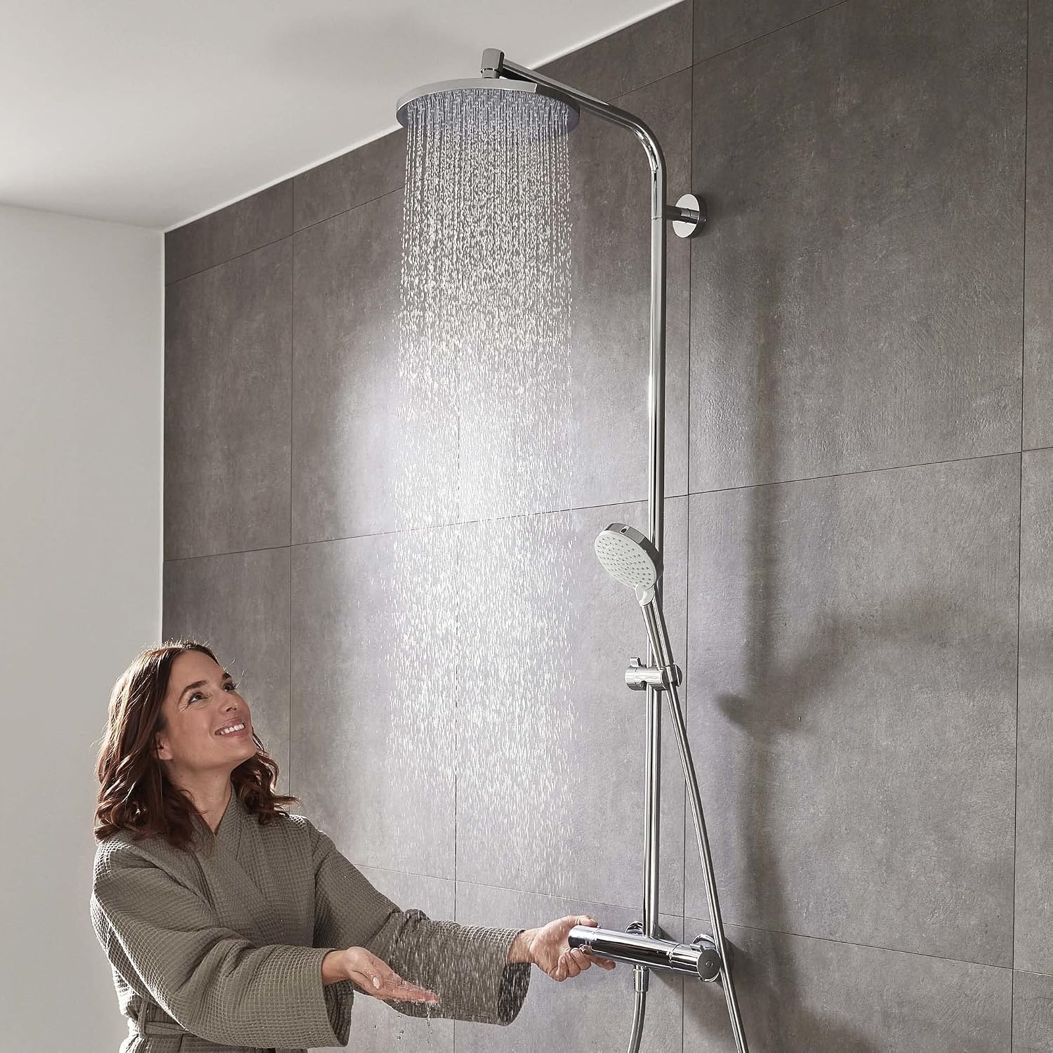 Douchesysteem Crometta S met Thermostaat - 35% Korting!
