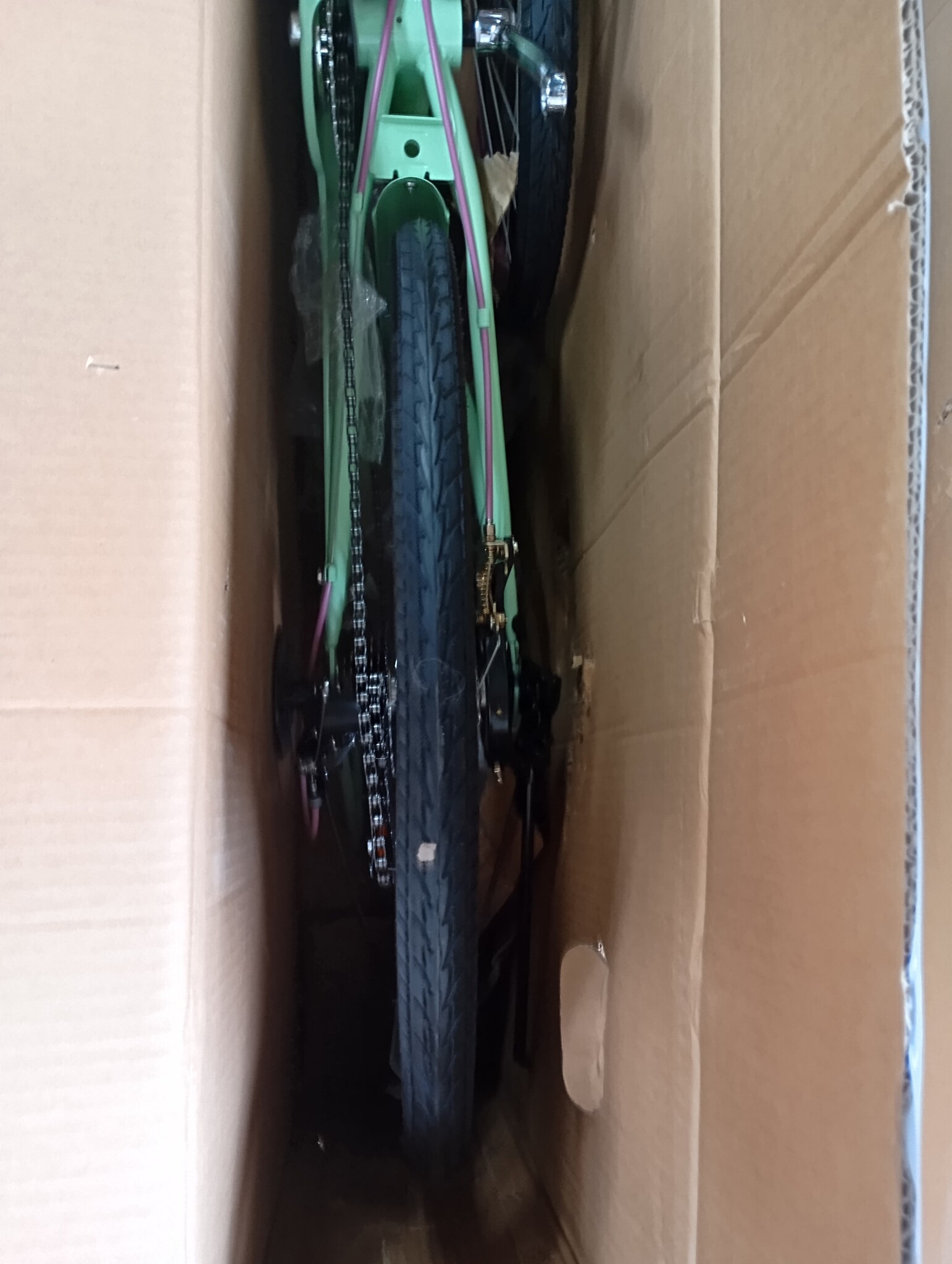 Meisjesfiets 26 inch Mintgroen/Roze 7 Versnellingen - 49% Korting
