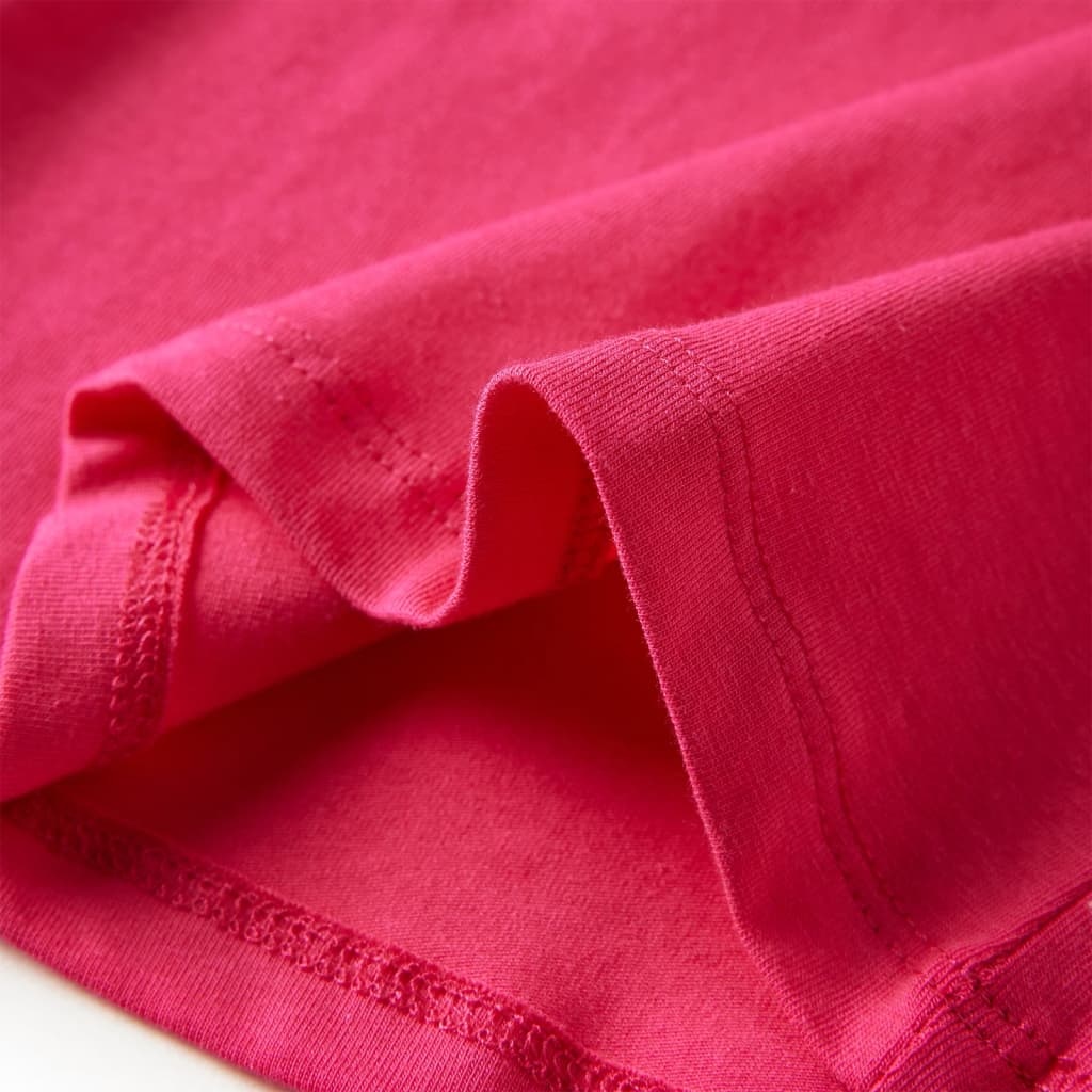 Kindershirt Lange Mouwen Felroze Hertje - 48% Korting