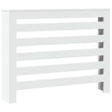 Radiatorombouw met Latten Design - Wit Hout - 104x20x82 cm (33% Korting)