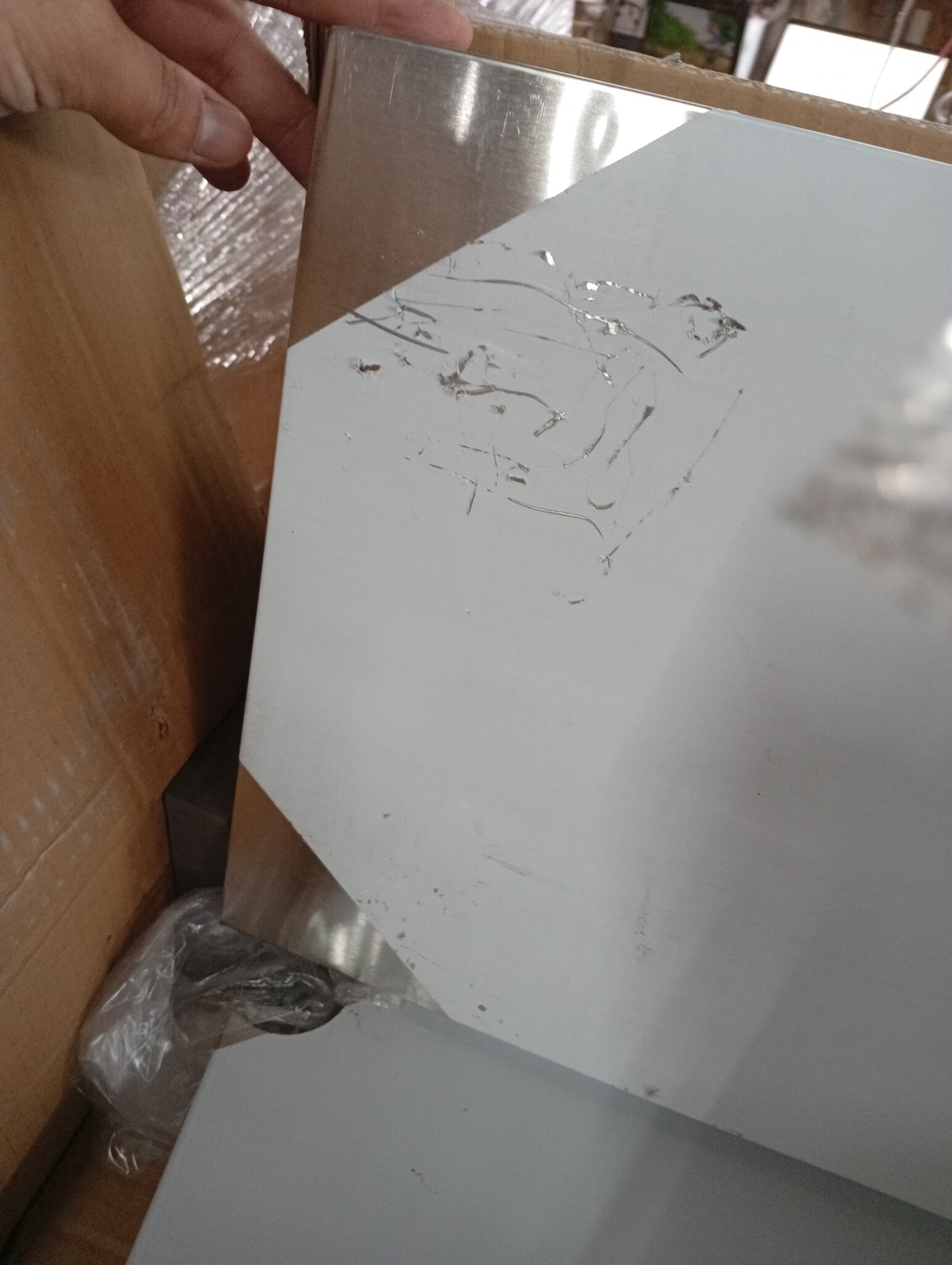 RVS Keukenwerktafel met Wielen 60x30 cm - 54% Korting