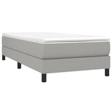 Lichtgrijs Bedframe van Stof (90x200cm) - 53% Korting