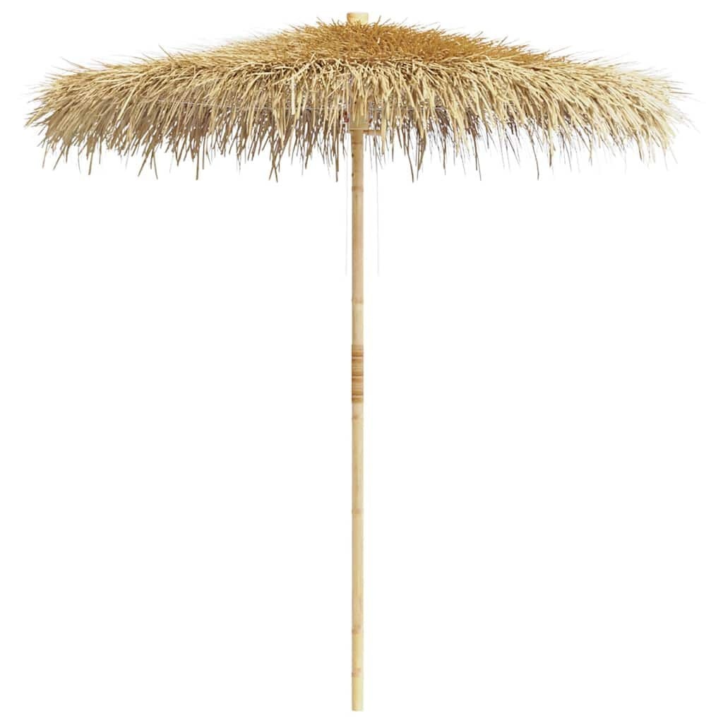 Bamboe parasol met bananenblad dak - 210 cm - 35% korting