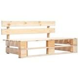 VidaXL Houten Tuinbank van Pallet Hout - 34% Korting
