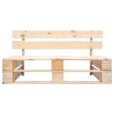 VidaXL Houten Tuinbank van Pallet Hout - 34% Korting