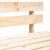 VidaXL Houten Tuinbank van Pallet Hout - 34% Korting