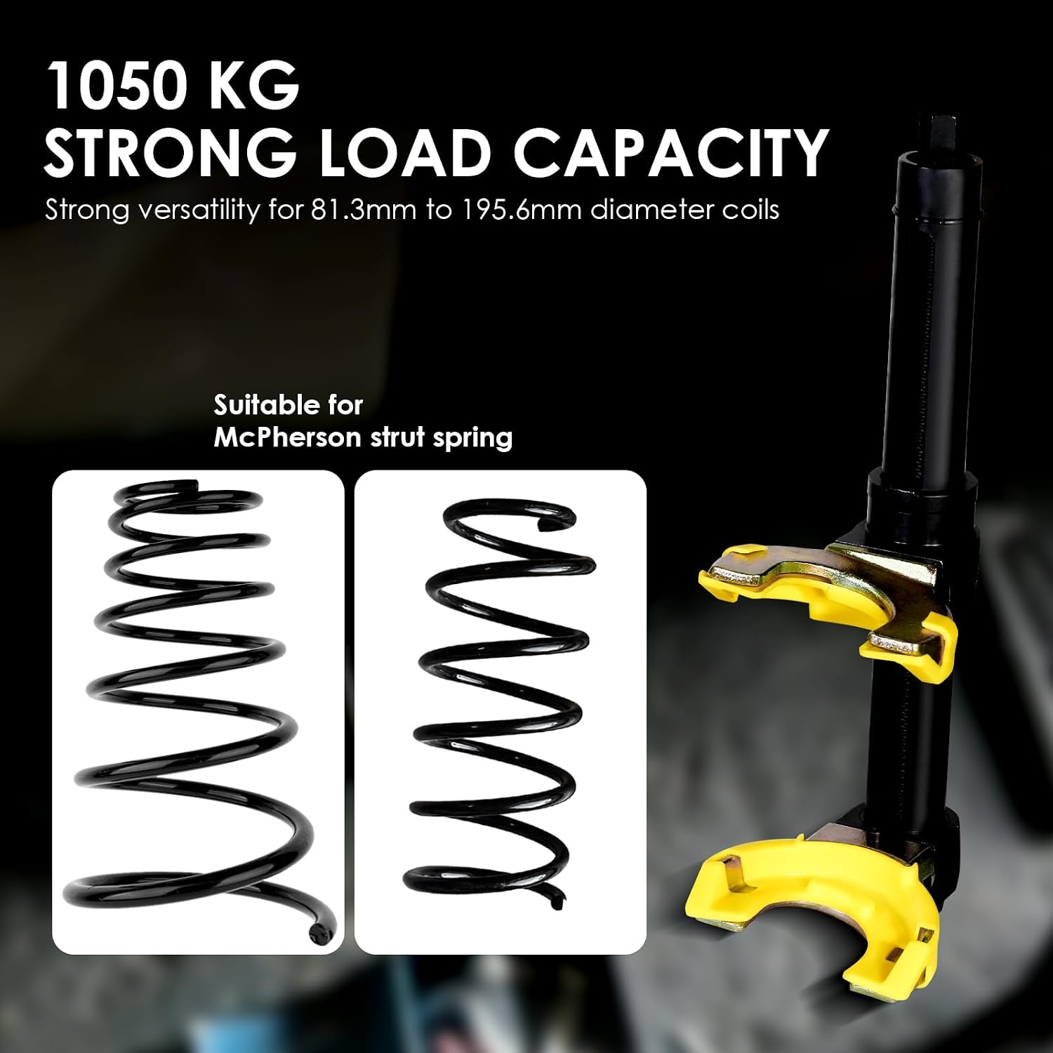 Universele McPherson Veerspanner 1050kg, geschikt voor vele auto's | 34% Korting
