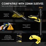 Universele McPherson Veerspanner 1050kg, geschikt voor vele auto's | 34% Korting