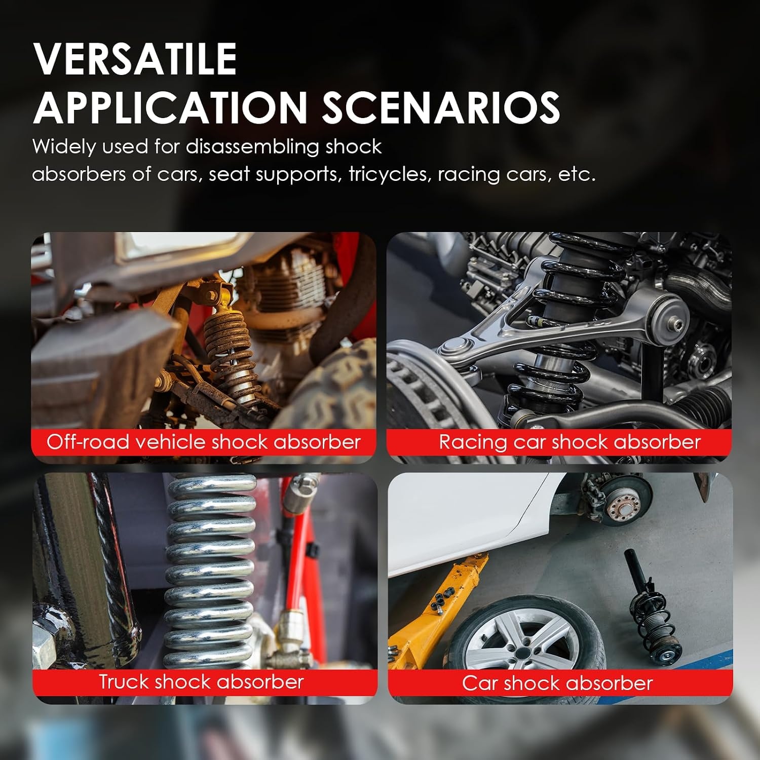 Universele McPherson Veerspanner 1050kg, geschikt voor vele auto's | 34% Korting