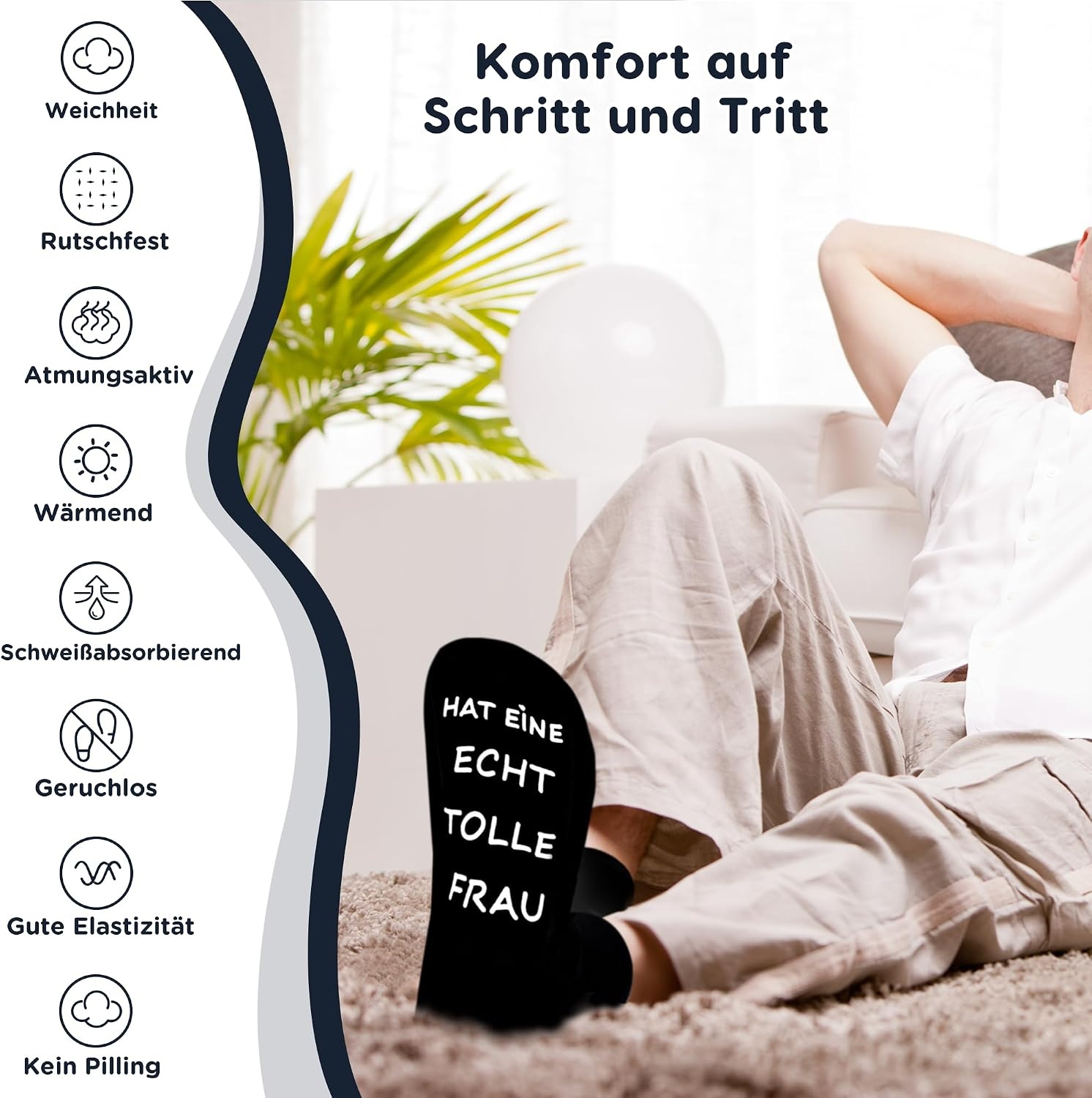 Grappige Sokken EU 39-45 Zwart Heren & EU 35-43 Roze Dames | 50% Korting