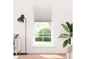 Plisségordijn Lichtgrijs 95x200 cm - 32% Korting!