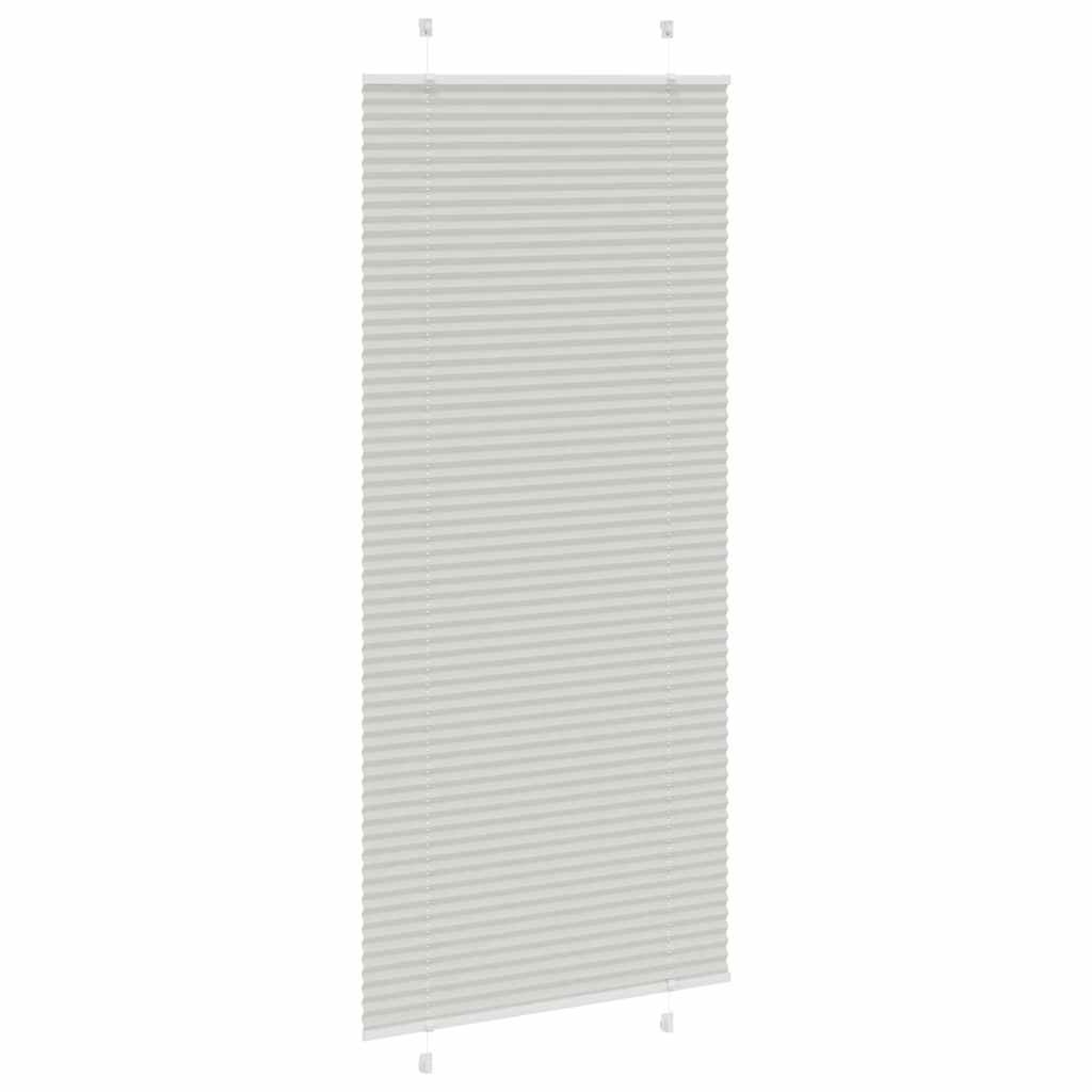 Plisségordijn Lichtgrijs 95x200 cm - 32% Korting!