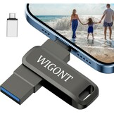 128GB USB-stick voor iPhone/Android/PC met Type-C & 30% Korting