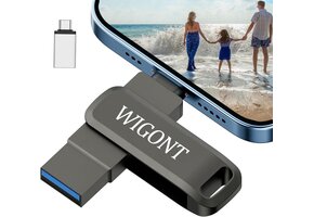 128GB USB-stick voor iPhone/Android/PC met Type-C & 30% Korting