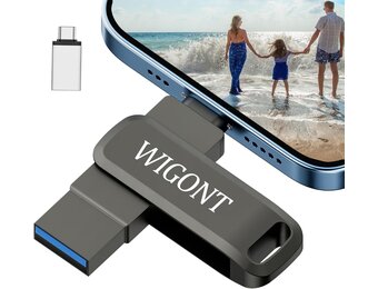 128GB USB-stick voor iPhone/Android/PC met Type-C & 30% Korting