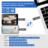 128GB USB-stick voor iPhone/Android/PC met Type-C & 30% Korting