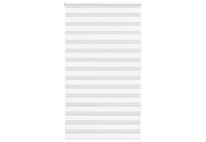 Zebra Rolgordijn Wit 130x200 cm - 33% Korting