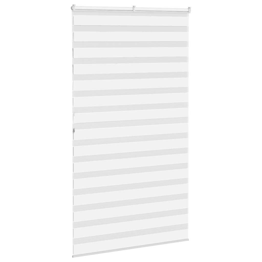 Zebra Rolgordijn Wit 130x200 cm - 33% Korting