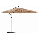 Bruine Parasol 290x290cm met Stalen Paal - 59% Korting