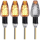 LED Knipperlichten Motor Universeel 12V - Set van 4 - Ambergeel - 37% Korting!