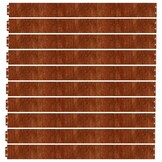10x Cortenstaal Gazonranden (103cm) - 33% Korting