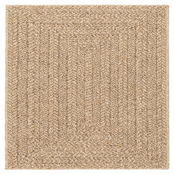 vidaXL Vloerkleed ZIZUR Jute Look 120x120 cm - Binnen & Buiten - 33% Korting
