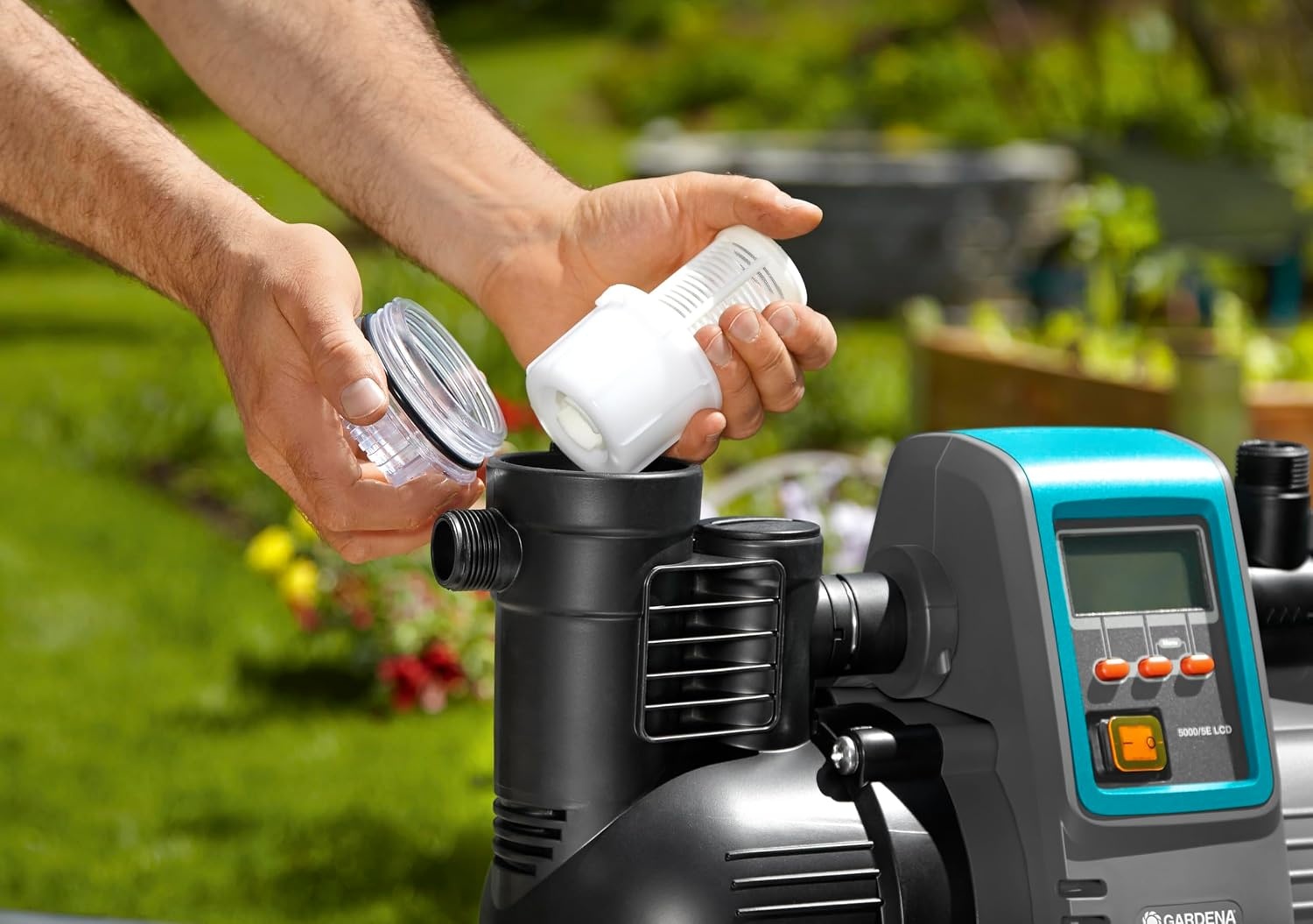 GARDENA Hydrofoorpomp 5000/5E LCD - 35% Korting