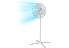 Staande Ventilator Midea FS40-20M, 40W, Wit - 34% Korting!
