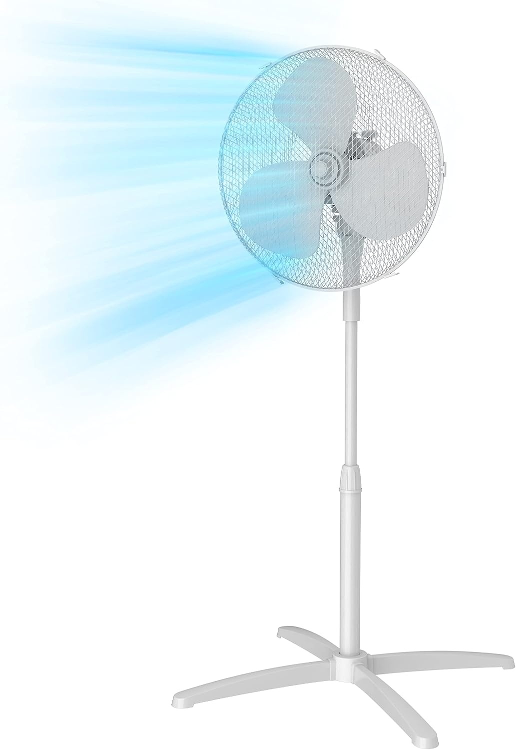 Staande Ventilator Midea FS40-20M, 40W, Wit - 34% Korting!