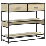 Wandtafel Sonoma Eiken 90x35x80cm - 34% Korting!