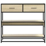 Wandtafel Sonoma Eiken 90x35x80cm - 34% Korting!