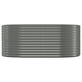 Plantenbak Staal Grijs 175x100x68 cm - 34% Korting