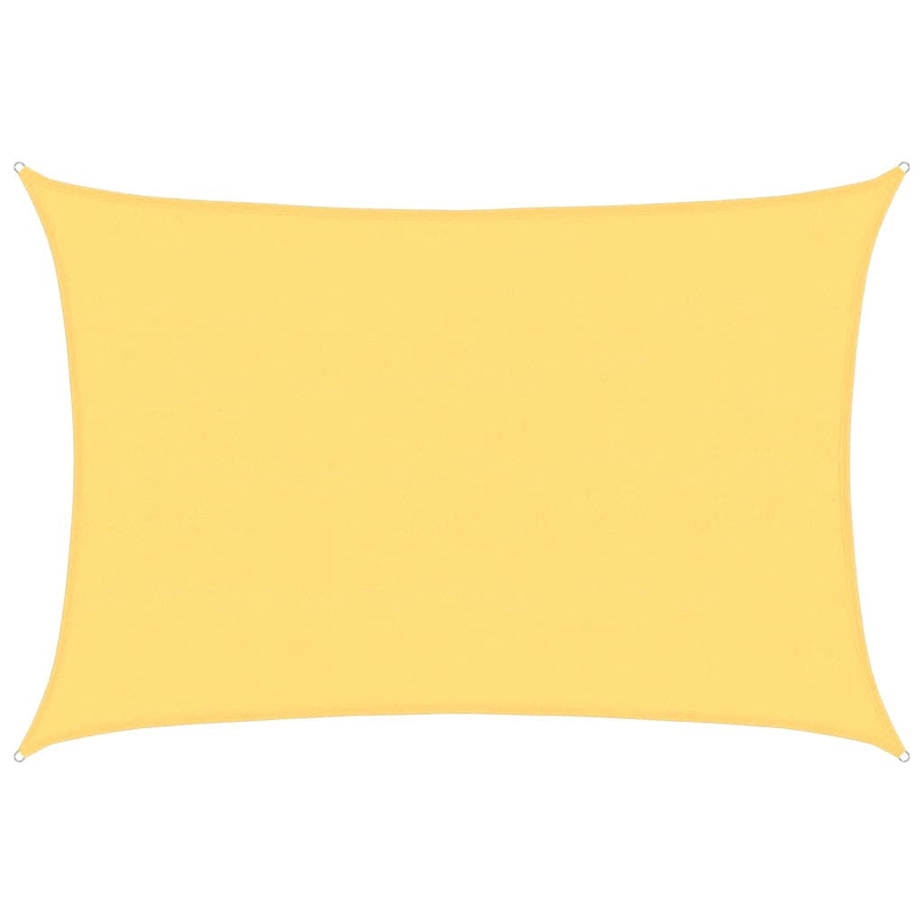 vidaXL Zonnezeil Beige 5x6m HDPE - 34% Korting