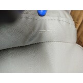 Comfortabele Grijze Leren Fauteuil - 55% Korting
