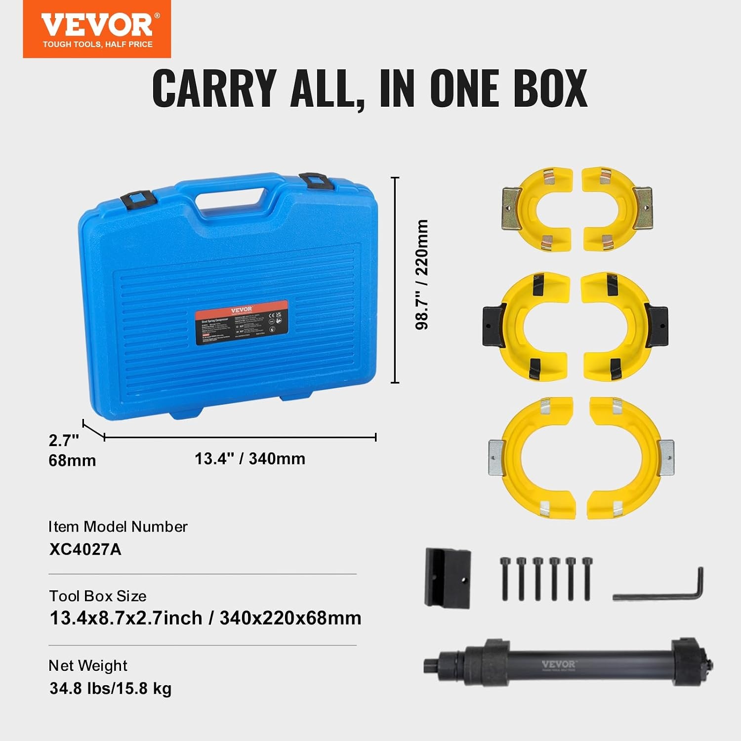 Veilig Veerspanner Set Blauw 53% Korting