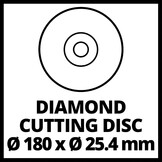 Einhell Tegelsnijmachine 800W | 180mm Diamantschijf - 34% Korting