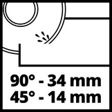 Einhell Tegelsnijmachine 800W | 180mm Diamantschijf - 34% Korting