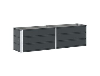 Plantenbak Staal Antraciet 160x40x45cm - 34% Korting!