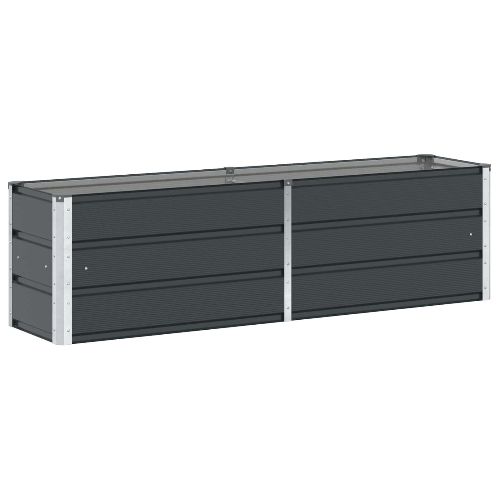 Plantenbak Staal Antraciet 160x40x45cm - 34% Korting!
