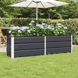 Plantenbak Staal Antraciet 160x40x45cm - 34% Korting!